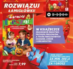 Kaufland Książeczka Rozrabiaki Freszaki Łamigłówki, zadania i audioprzygody oferta