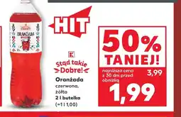 Kaufland Oranżada czerwona Stąd Takie Dobre! oferta
