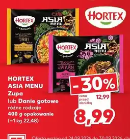 Kaufland Zupa Asia Menu Hortex oferta