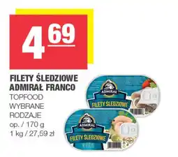 EuroSPAR Filety śledziowe Topfood oferta