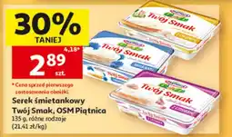 Auchan Serek śmietankowy Twój Smak oferta