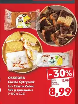 Kaufland Ciasto Zebra Oskroba oferta