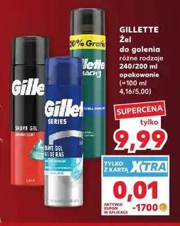 Kaufland Żel do golenia Gillette oferta