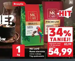 Kaufland Kawa ziarnista różne rodzaje MK Café oferta