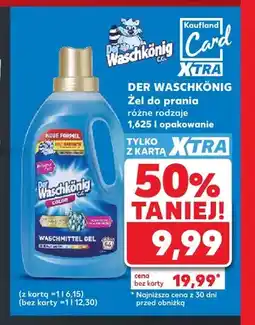 Kaufland Żel do prania Der Waschkönig oferta
