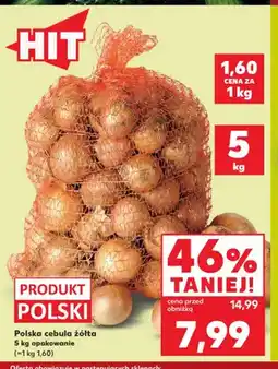 Kaufland Polska cebula żółta oferta