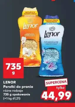 Kaufland Perełki do prania Lenor oferta