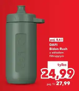 Kaufland Bidon Rush z wkładem filtrującym 0,6 l Dafi oferta