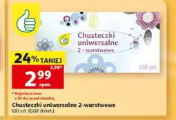 Auchan Chusteczki uniwersalne oferta