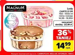 Carrefour Lody Carte d'Or Tiramisu oferta
