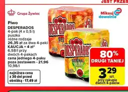Carrefour Piwo Desperados 4-pak oferta