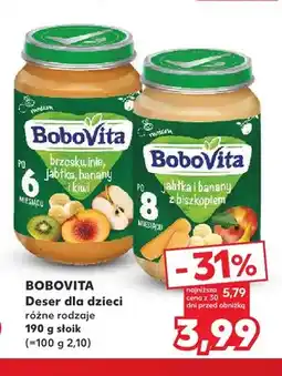 Kaufland Deser dla dzieci BoboVita oferta
