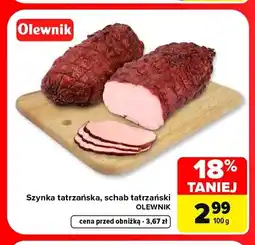 Carrefour Schab tatrzański Olewnik oferta