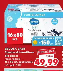 Kaufland Chusteczki nawilżane dla dzieci Bevola Baby 16-pak oferta