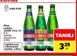 Carrefour Piwo Łomża Pils oferta