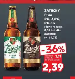 Kaufland Piwo Žatecký Světlý Ležák oferta