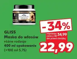 Kaufland Maska do włosów różne rodzaje Gliss oferta