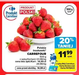 Carrefour Truskawki polskie Carrefour oferta