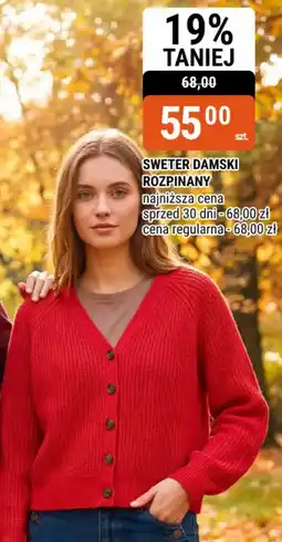 bi1 Sweter Damski Rozpinany oferta