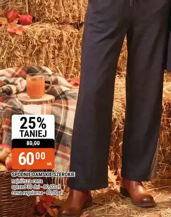 Spodnie Damskie Szerokie