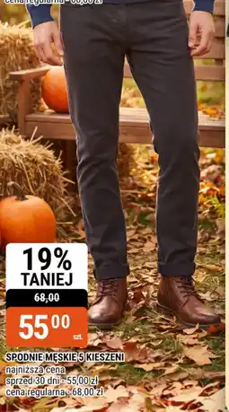 bi1 Spodnie męskie 5 kieszeni oferta