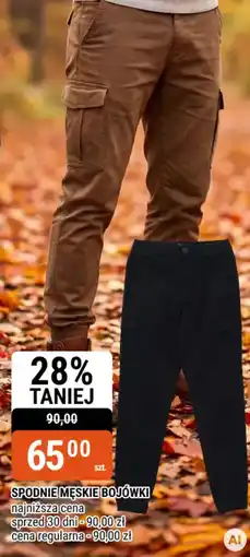 bi1 Spodnie Męskie Bojówki oferta