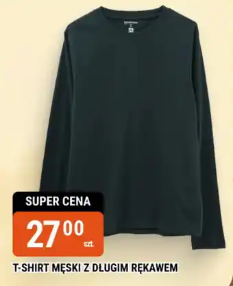 T-shirt Męski z Długim Rękawem