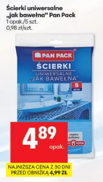Ścierki uniwersalne „jak bawełna” Pan Pack
