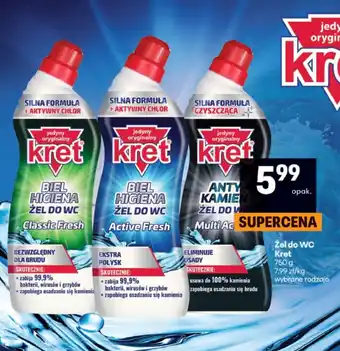 Delikatesy Centrum Żel do WC Kret oferta