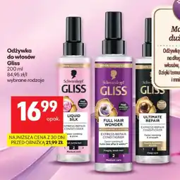 Delikatesy Centrum Odżywka do włosów Gliss oferta
