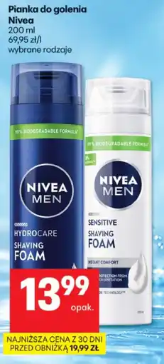 Delikatesy Centrum Pianka do golenia Nivea Men oferta