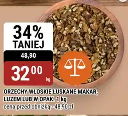 bi1 Orzechy Włoskie Łuskane Makar, Luzem oferta