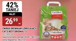 bi1 Żwirek Drewniany Zbrylający Cat's Best Original oferta