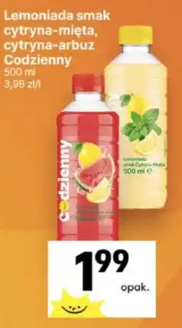 Delikatesy Centrum Lemoniada smak cytryna-mięta, cytryna-arbuz Codzienny oferta