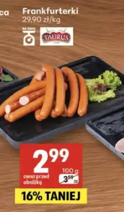 Delikatesy Centrum Frankfurterki Taurus oferta