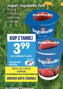 Delikatesy Centrum Jogurt Jogobella Zott oferta