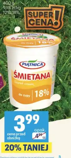 Delikatesy Centrum Śmietana Piatnica do zupy oferta