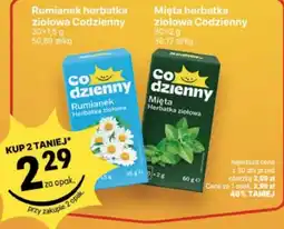 Delikatesy Centrum Herbatka ziołowa Codzienny Mięta oferta