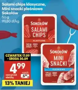 Delikatesy Centrum Salami chips klasyczne Sokołów oferta