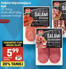 Delikatesy Centrum Salami dojrzewające Bell oferta
