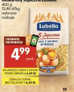 Delikatesy Centrum Makaron 5-Jajeczna Lubella oferta