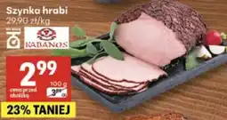 Delikatesy Centrum Szynka hrabi Kabanos oferta
