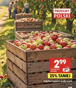Delikatesy Centrum Jabłka luzem w skrzyni oferta
