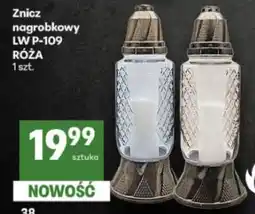 Delikatesy Centrum Znicz nagrobkowy RÓŻA oferta