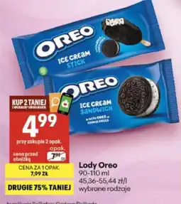 Delikatesy Centrum Lody Oreo oferta