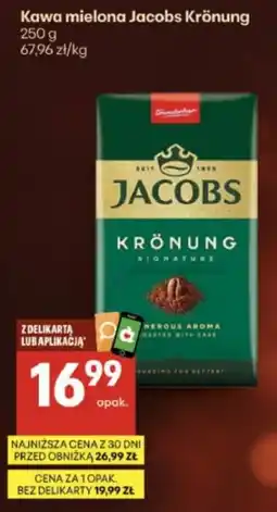 Delikatesy Centrum Kawa mielona Jacobs Krönung oferta