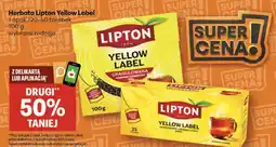 Delikatesy Centrum Herbata Lipton Yellow Label oferta