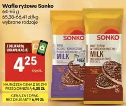Delikatesy Centrum Wafle ryżowe Sonko oferta