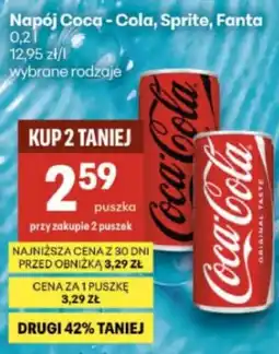 Delikatesy Centrum Napój Coca-Cola oferta