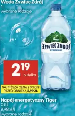 Delikatesy Centrum Woda Żywiec Zdrój oferta